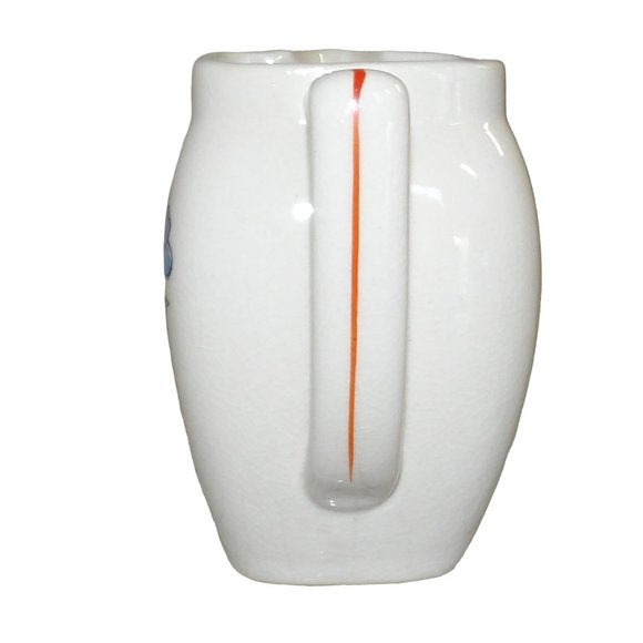 VTG Japan Hinode Flower Pitcher Creamer Colorful Hand Painted 3.75" x 4"x 2" - Picture 2 of 6